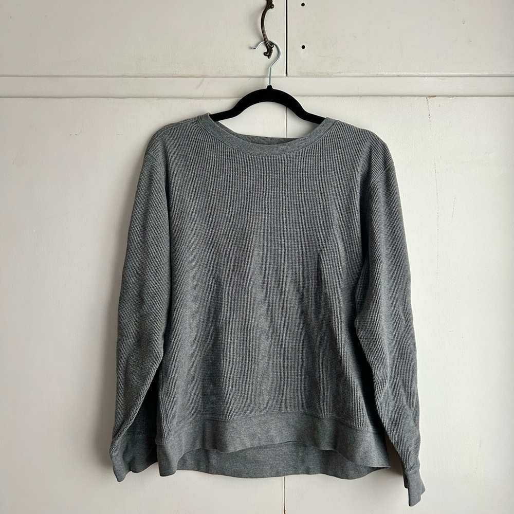 Everlane The Waffle Long-Sleeve Crew
